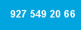 927 549 20 66